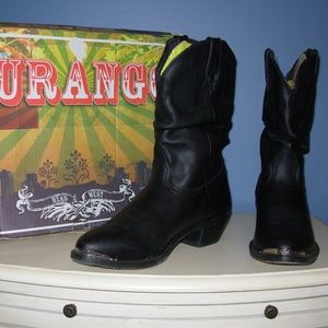 DURANGO WOMEN'S RD540 BLACK SLOUCH WESTERN BOOT